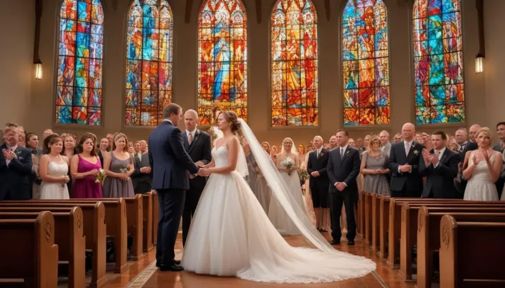 o divórcio na cerimônia de casamento