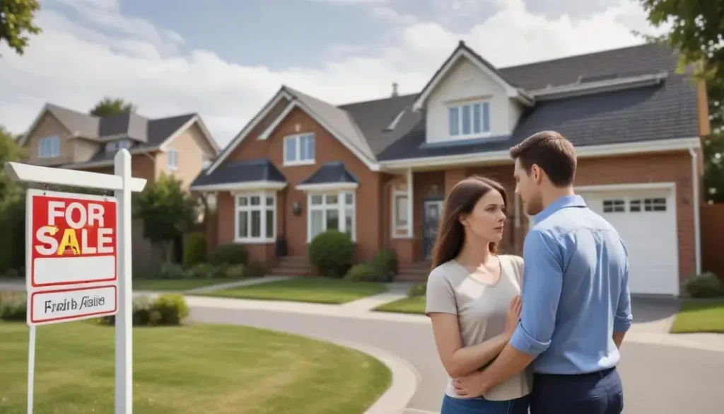 como fica o imóvel financiado no divórcio