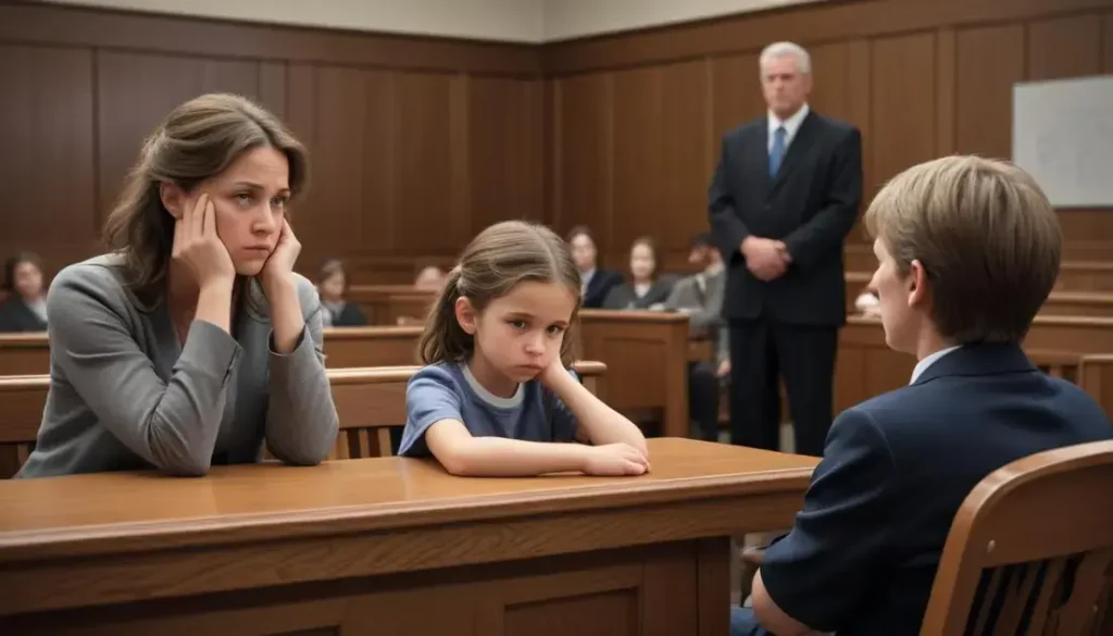 como funciona o divórcio litigioso com filho menor