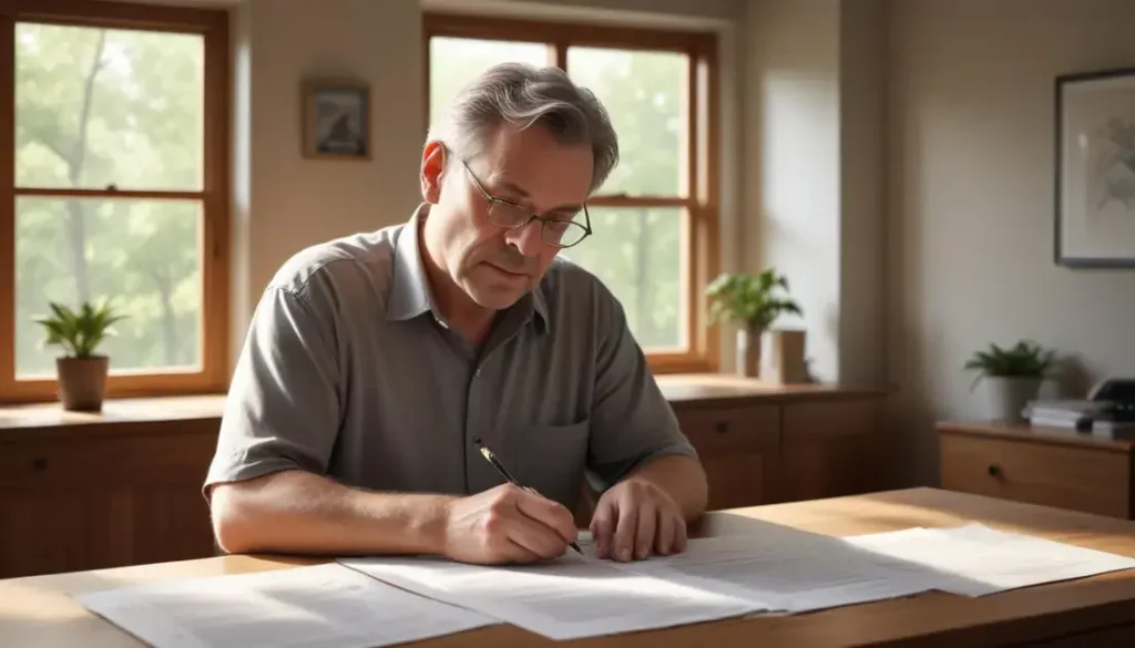 como é o documento de divórcio