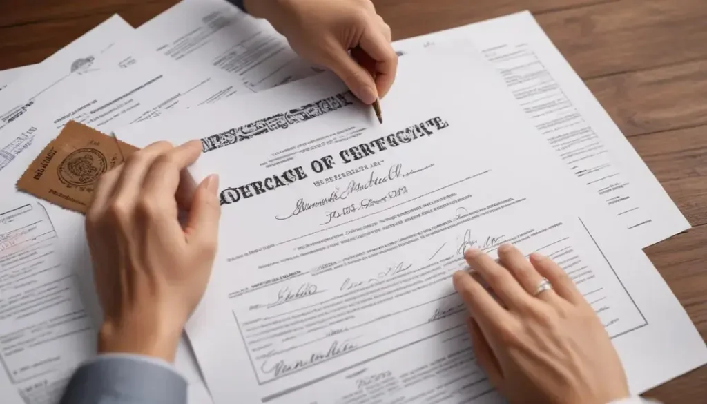 como e a certidão de divórcio