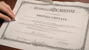 como é uma certidão de divórcio averbada